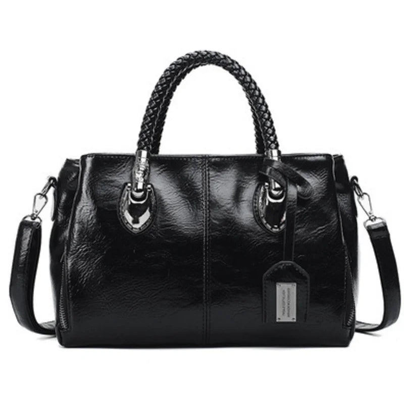 Lux™ Elegant Leather Dufflebag