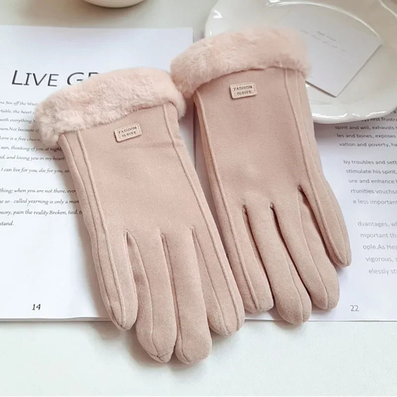 Velura Touch Gloves | Warm & Stylish Winter Comfort