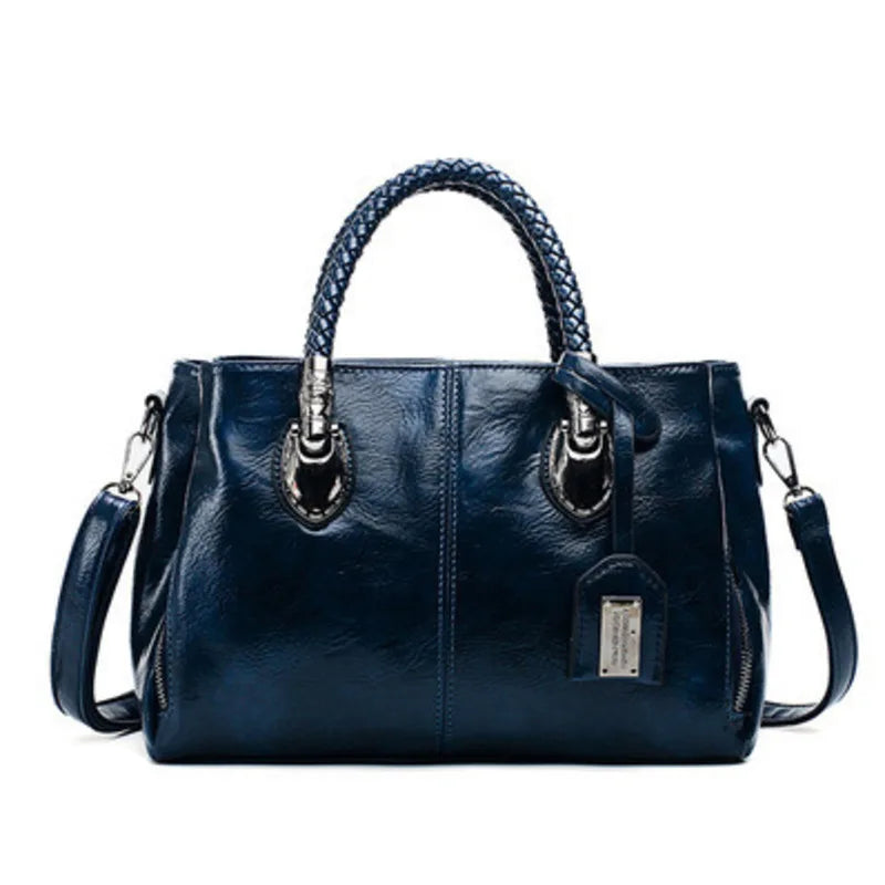 Lux™ Elegant Leather Dufflebag