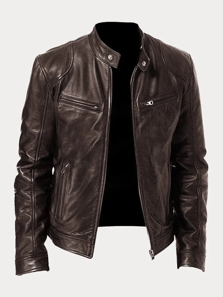 Finn | Casual Leather Jacket