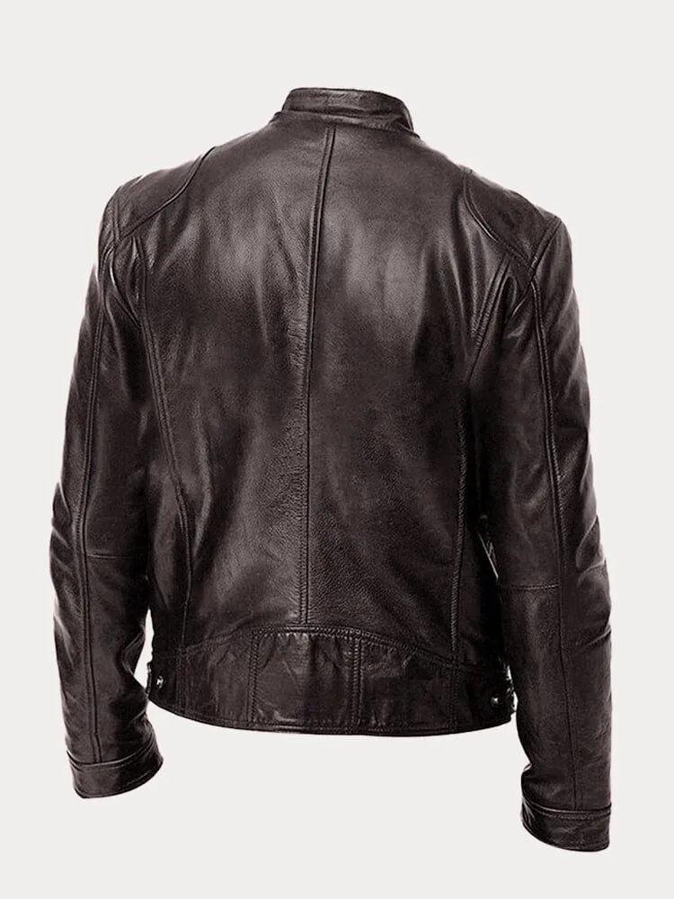 Finn | Casual Leather Jacket