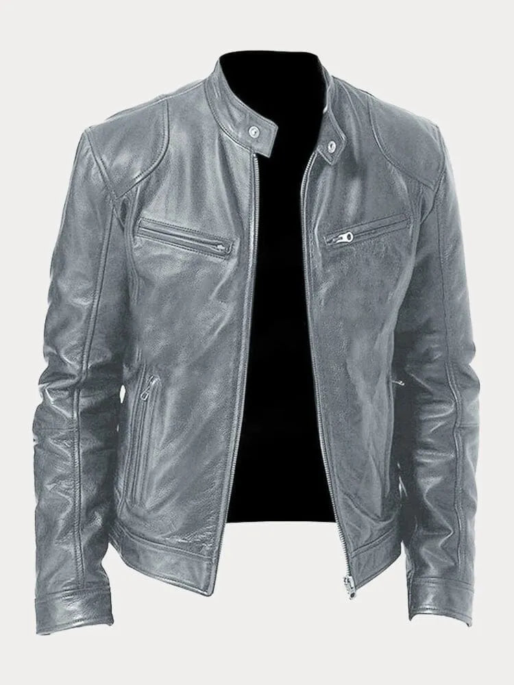 Finn | Casual Leather Jacket