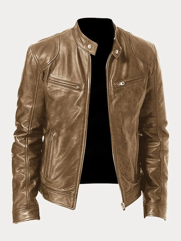 Finn | Casual Leather Jacket