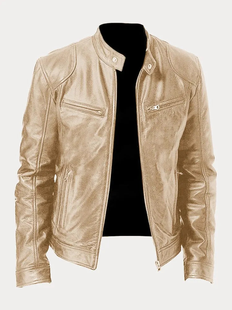 Finn | Casual Leather Jacket