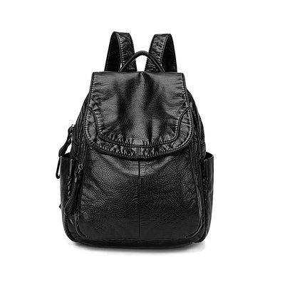 Lux™ Washed leather backpack