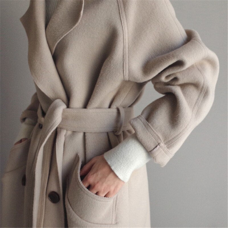 Laura |  Elegant Wool Coat