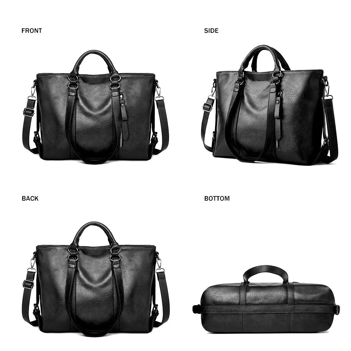 Lux™ Large Leather Bag