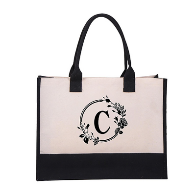 Mariangela® | Personalized Tote Bag with Letter