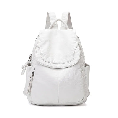 Lux™ Washed leather backpack