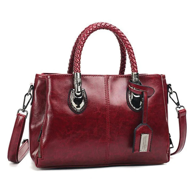 Lux™ Elegant Leather Dufflebag