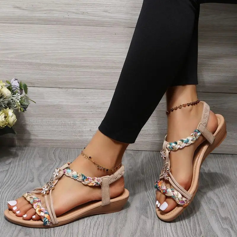 Khate - Braided Flat Sandals