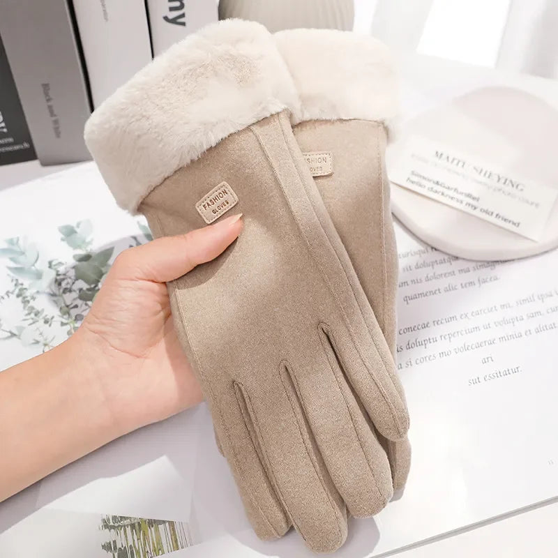 Velura Touch Gloves | Warm & Stylish Winter Comfort