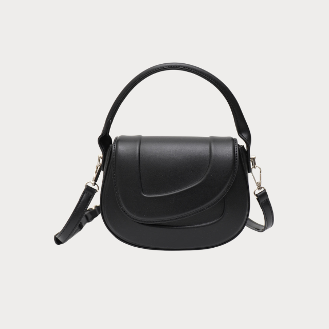 Briella® | Luxe Statement Minimalist Saddle Bag