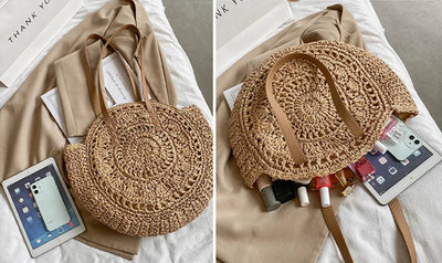 Natalia® | Multi-functional Straw Crossbody Bag