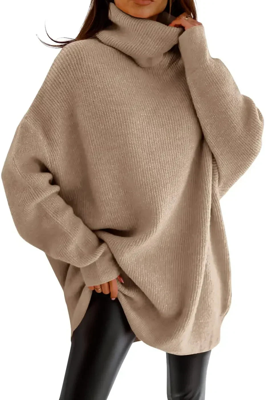 Seraina | Warm, Chunky Knit Oversized Sweater