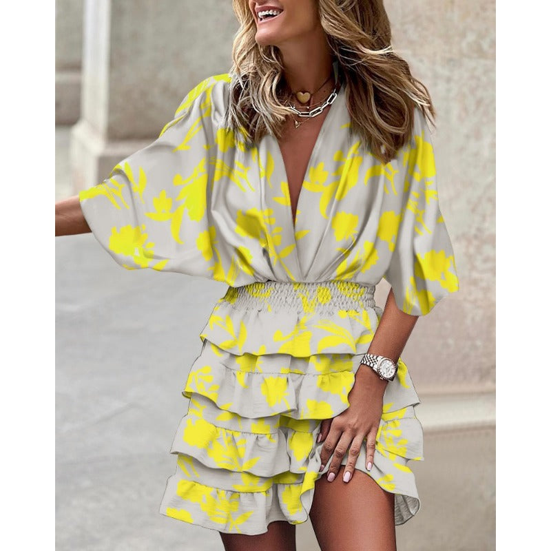 Francesca™ - Stylish Print Dress