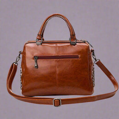 Lux™ Luxury Leather Bag with Studs