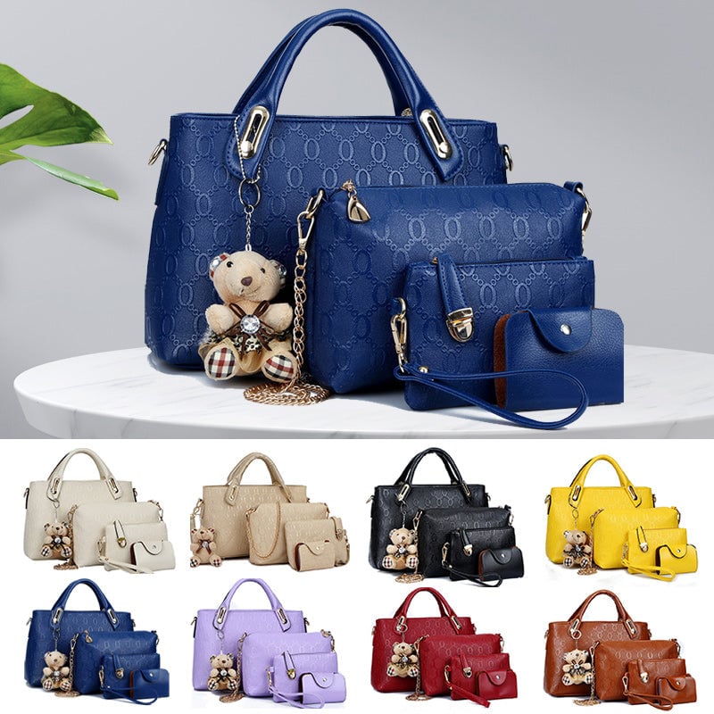 Lux™ Stylish 4 Piece Handbag Set