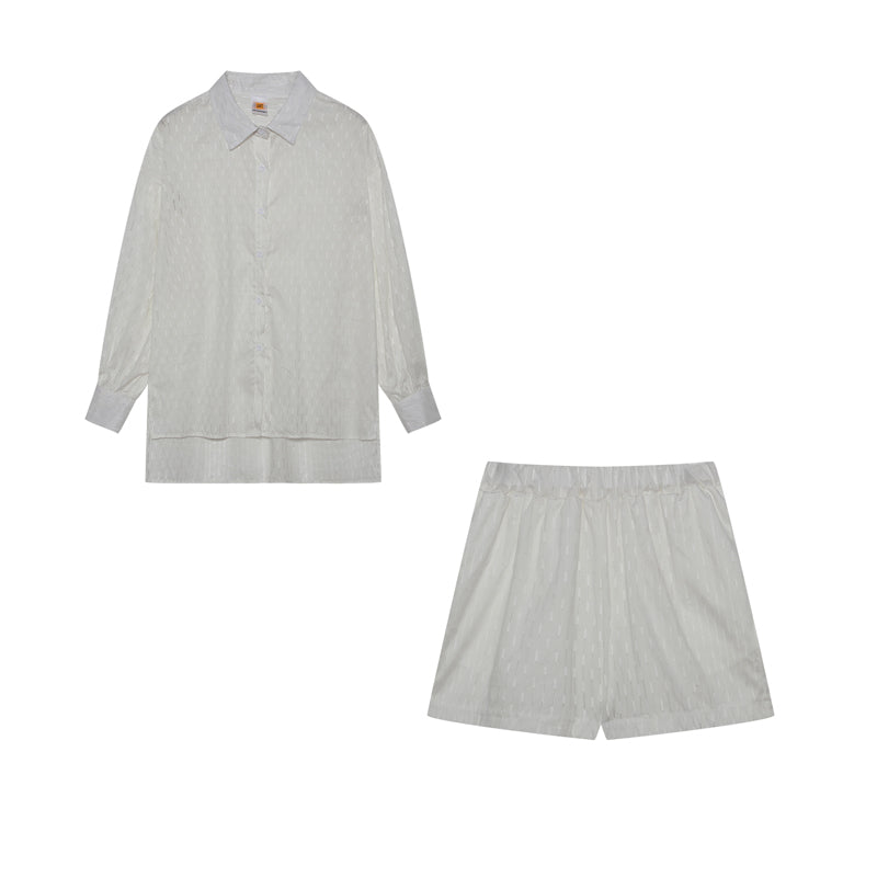 Elizabeth - Breezy Shirt and Shorts Set