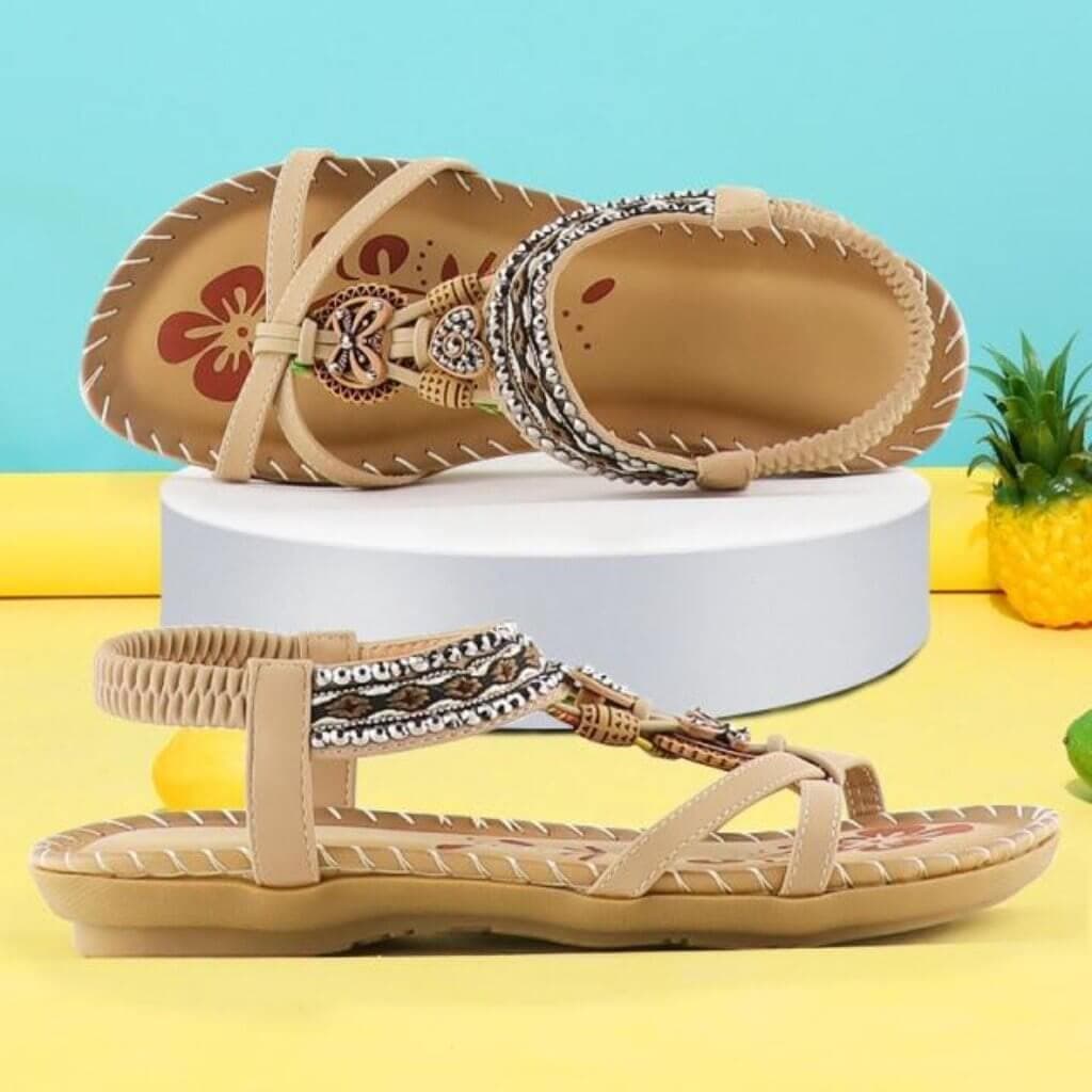 Havana | Sandals with Elastic Band & Soft Platform