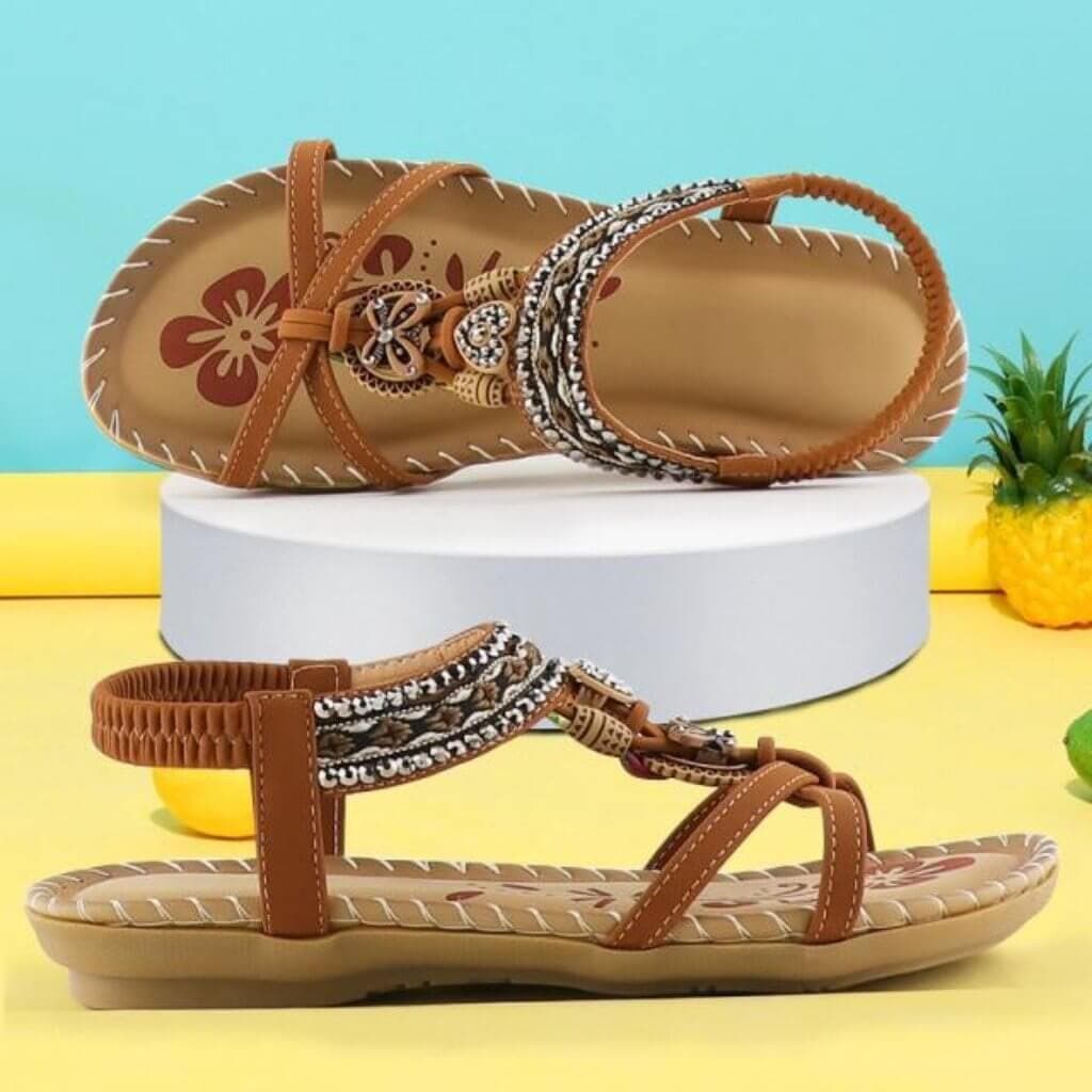 Havana | Sandals with Elastic Band & Soft Platform