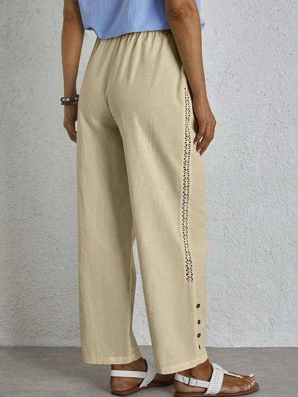 Shania™ - Relaxed Buttoned Pants