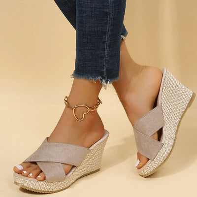 Landon™| Almina Comfort Wedges Sandals