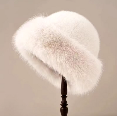 Polly - Elegant Faux Fur Hat