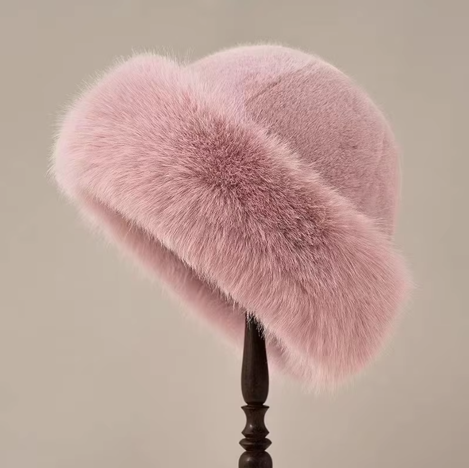 Polly - Elegant Faux Fur Hat