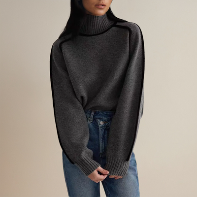 Livia - Women's Turtleneck Sweater