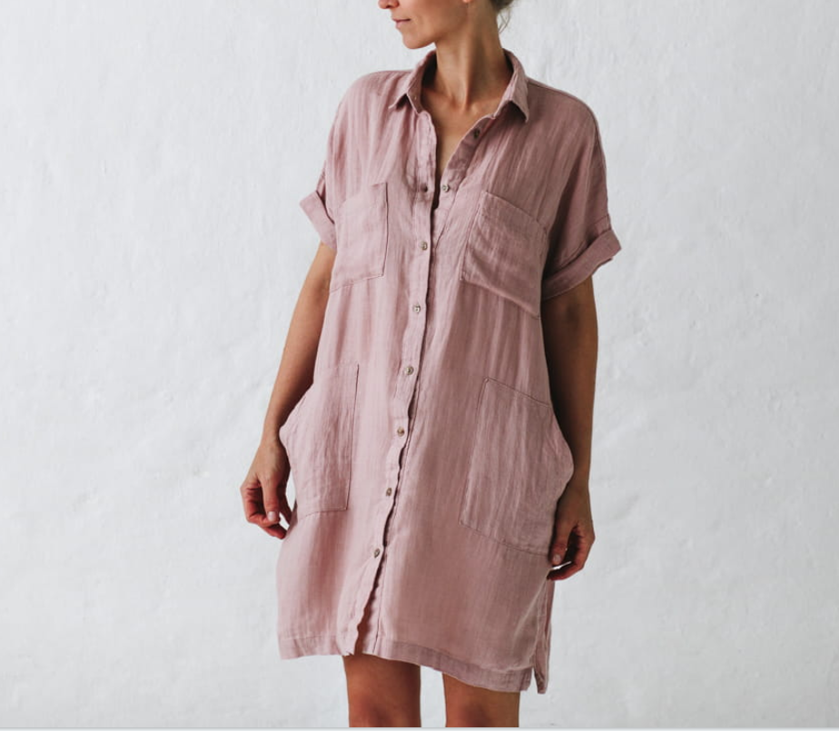 Jomarie™ - Relaxed Shirt Dress