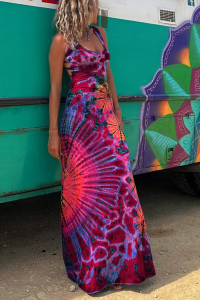 Krista™ - Radiant Tie-Dye Dress