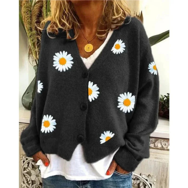 Paisley | Casual floral crochet cardigan