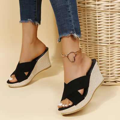 Landon™| Almina Comfort Wedges Sandals