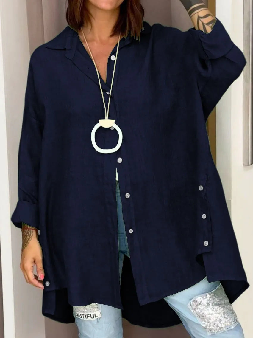 Sophia™ - Oversized Button Shirt