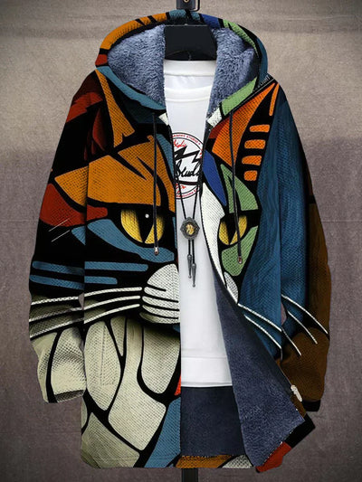 Marilyn® Cozy Cat Print Jacket