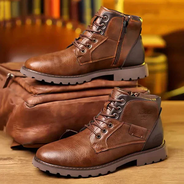 Jethro™ | Boots Made of Rough Leather