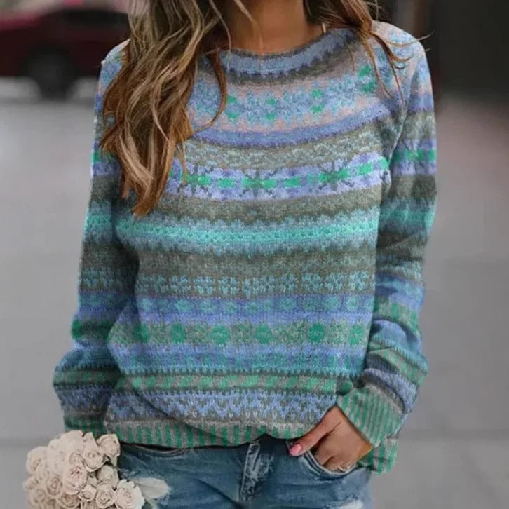 Monica - Retro Winter Sweater