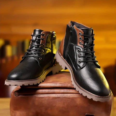 Jethro™ | Boots Made of Rough Leather