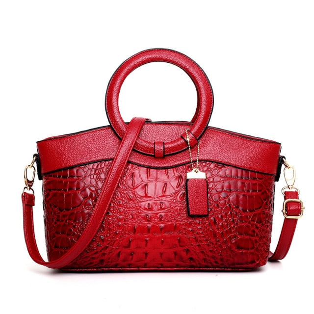 Valentina® | Classic Croc Vintage Versatile Bag