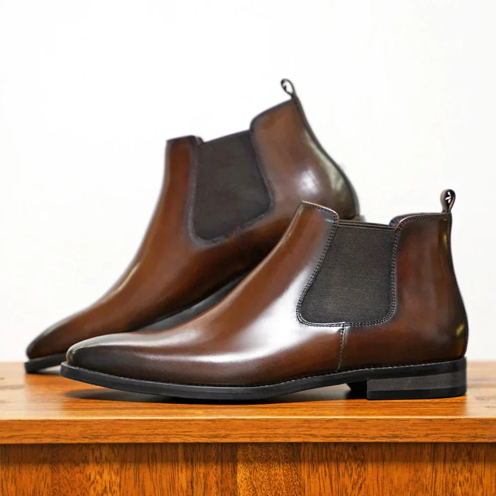 Blake | Refined Leather Chelsea Boots