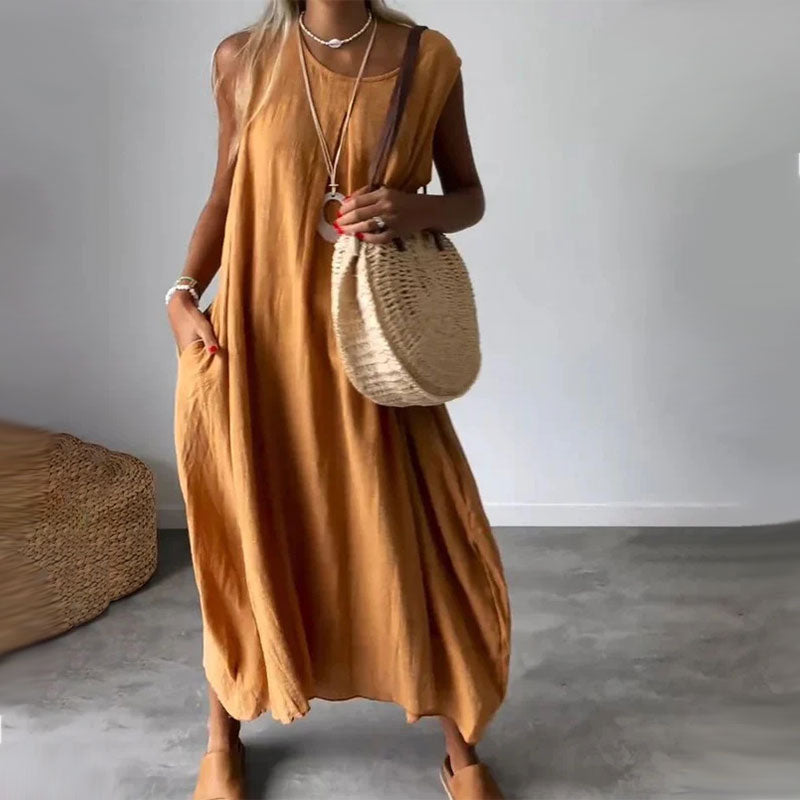 Savanna - Relaxed Sleeveless Dress