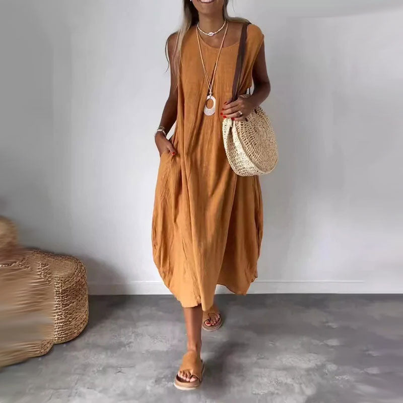 Savanna - Relaxed Sleeveless Dress