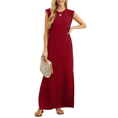 Yllona™ - Sleeveless Casual Maxi Dress